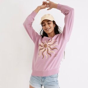 NWOT Madewell Parks Project Unisex Zion Sun Organic Cotton Crewneck Sweatshirt